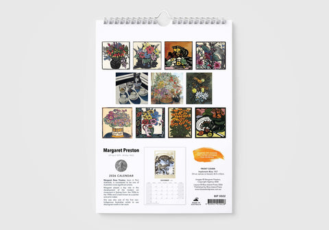 Margaret Preston 2026 Wall Calendar