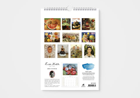 Frida Kahlo 2026 Wall Calendar