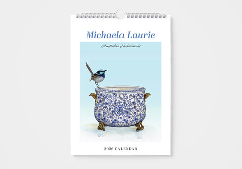 Michaela Laurie 2026 Wall Calendar