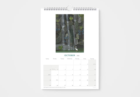 Melanie Hava 2026 Wall Calendar