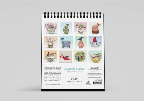 Michaela Laurie 2026 Desk Calendar