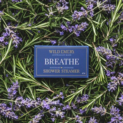 Breathe Shower Steamer | Rosemary x Lavender