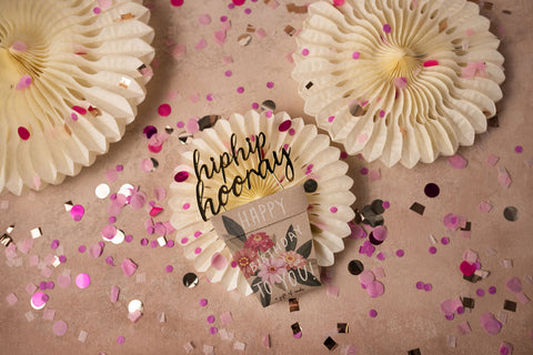 Happy Birthday Zinnia Gift of Seeds