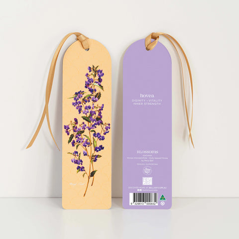 Hovea Blossom Bookmark