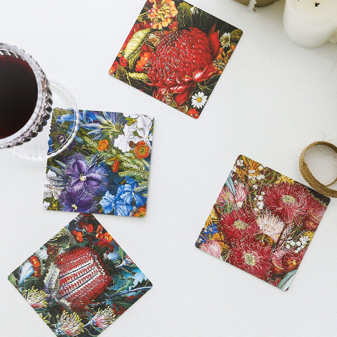 Wildflower Drink Coasters