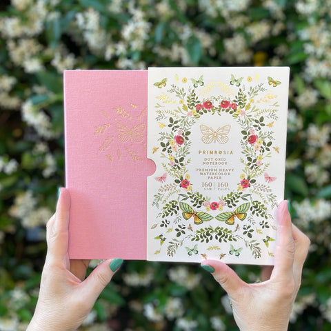 Blushing Pink Dot Grid Journal