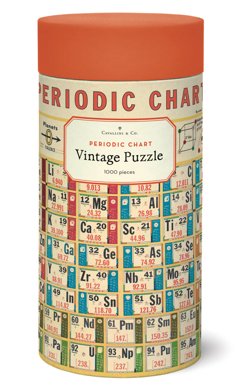 Periodic Chart 1000 Piece Puzzle