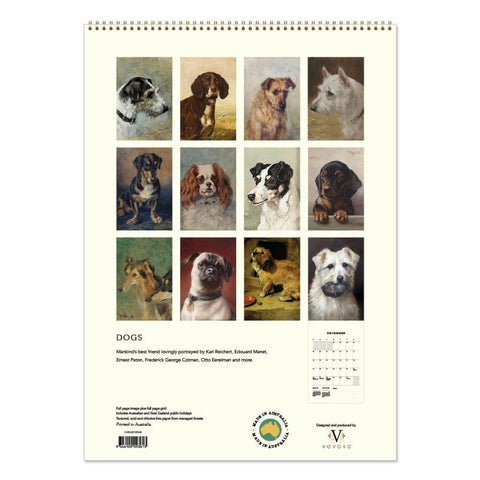 Dogs Medium Calendar 2027