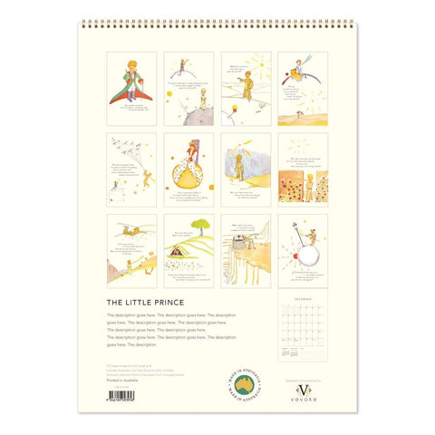 Little Prince Medium Calendar 2027