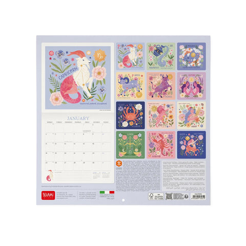 2027 Square Wall Calendar - Written in the Stars