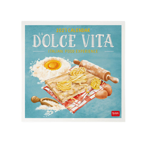 2027 Square Wall Calendar - La Dolce Vita