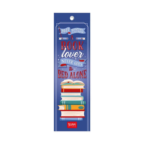 2027 Bookmark Calendar - Book Lover's