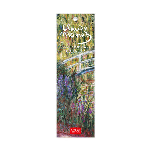 2027 Bookmark Calendar - Claude Monet