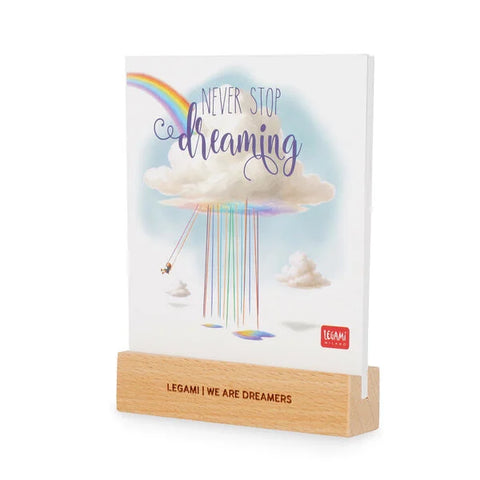 2027 Calendar with Wooden Base - Aphorisms