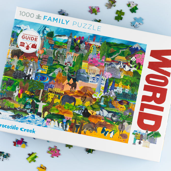 World Collage 1000 pc Puzzle