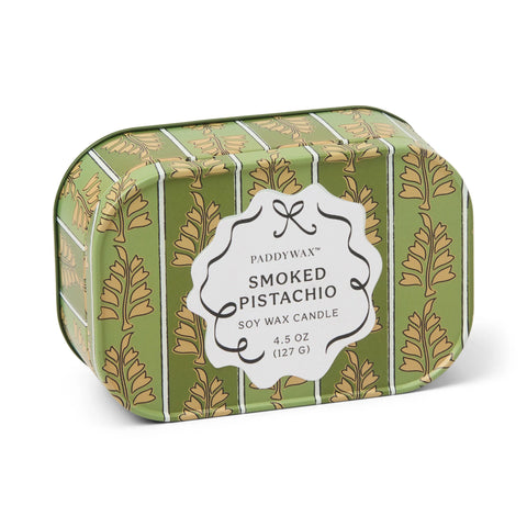 Cherie Candle Tin |  Smoked Pistachio | 4.5 oz