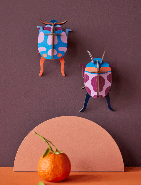 Coccinelle Couple Wall Art