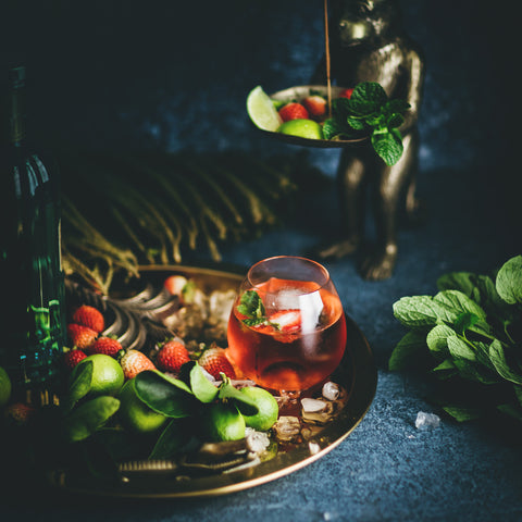 Strawberry Shrub Syrup