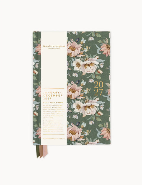 2027 Petite Planner - Ashbourne Garden