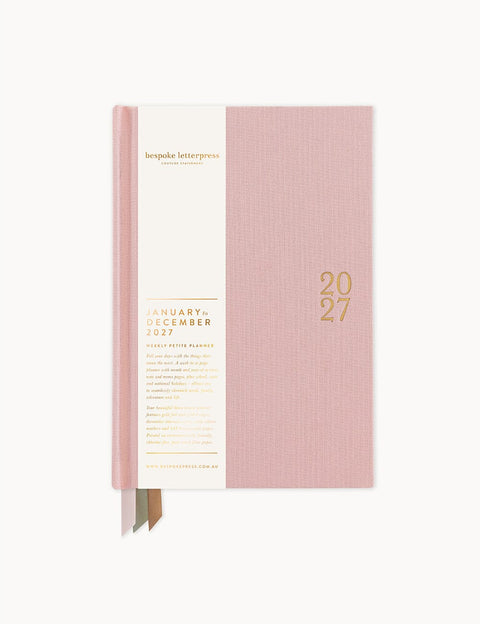 2027 Day to Page Small Planner - Primrose Gingham
