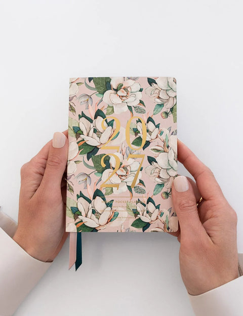 2027 Pocket Planner - Highgrove Magnolias