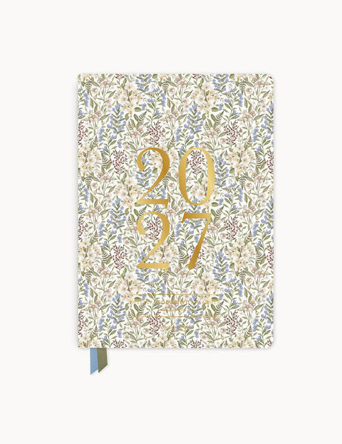 2027 Weekly Productivity Planner - Forget Me Not