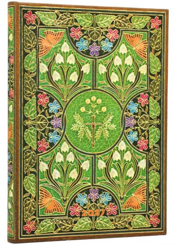 2027 Poetry in Bloom Midi Hardcover Week Planner
