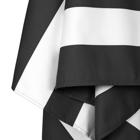 Extra Large Beach Towel Kamari Charcoal - Cabana Collection