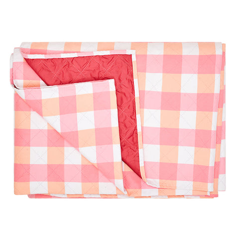 Extra Large Strawberries & Cream Picnic Blanket