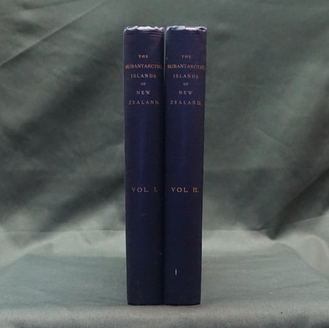 The Subantarctic Islands of New Zealand, 2 volumes. (First Edition)
