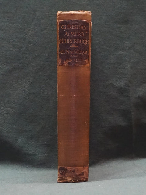 A Facsimile of Christian Almer's Führerbach (Extremely Rare Presentation Edition)