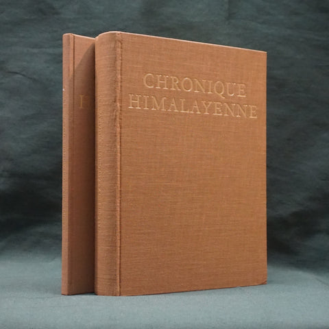 Chronique Himalayenne. L'age D'or 1940-1955 & Supplementary Volume (First Edition)