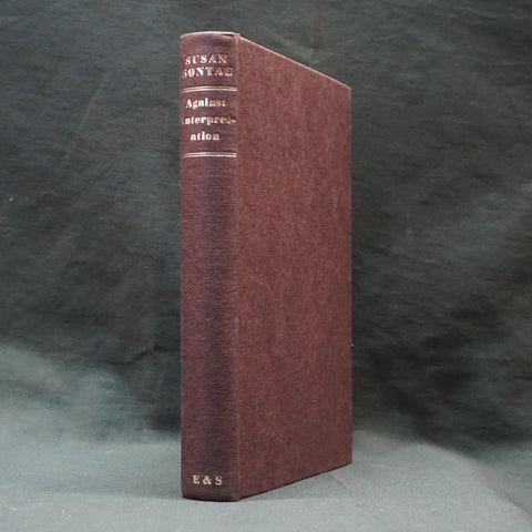 Against Interpretation (First Edition)