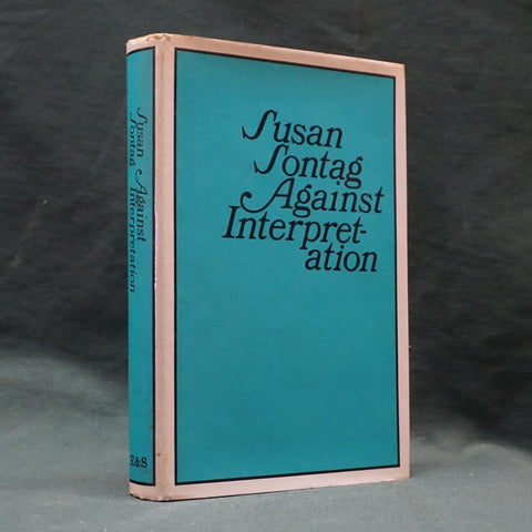 Against Interpretation (First Edition)