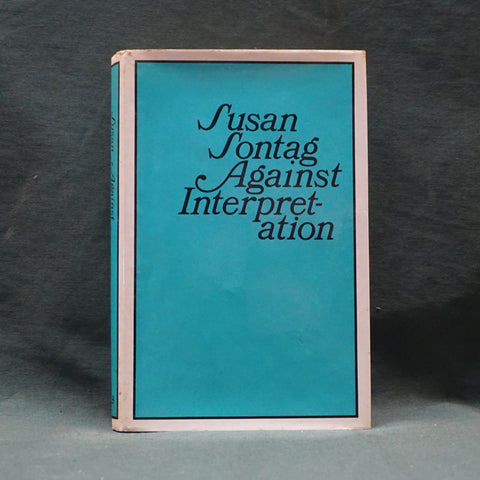 Against Interpretation (First Edition)