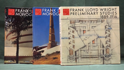 Frank Lloyd Wright, 12 Volume Set (Hardcover First Edition)