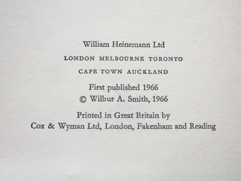 The Sound of Thunder (First Edition)