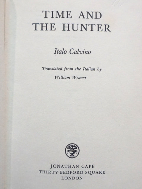 Time and the Hunter (First English Edition)