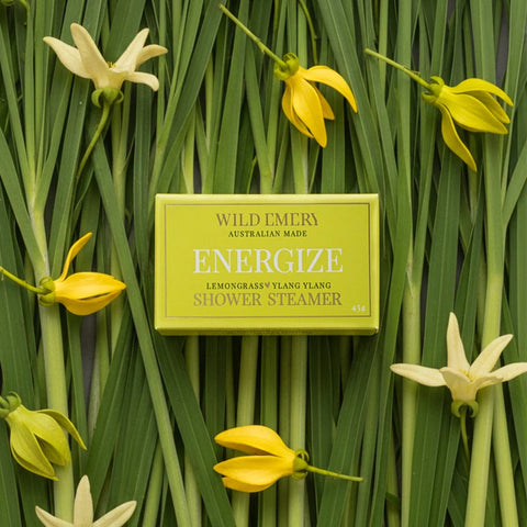 Energize Shower Steamer | Lemongrass x Ylang Ylang