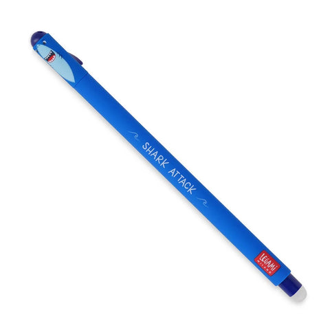 Shark Erasable Pen - Blue Ink