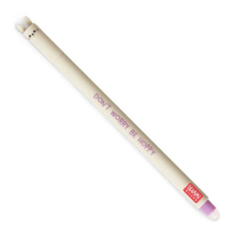 Bunny Erasable Pen - Purple Ink