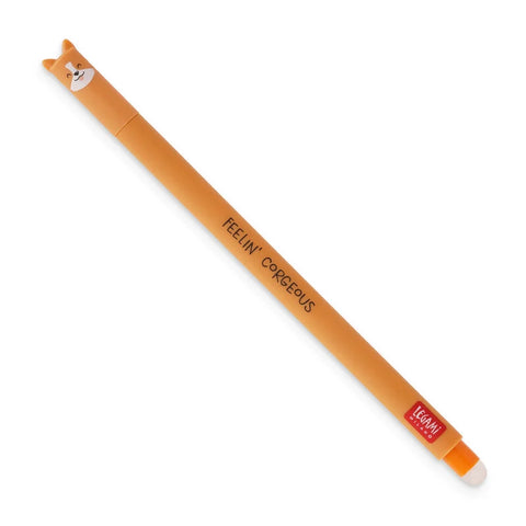 Corgi Erasable Pen - Black Ink
