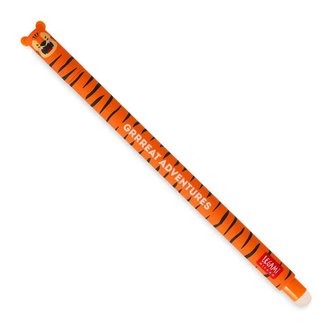 Tiger Erasable Pen - Orange Ink