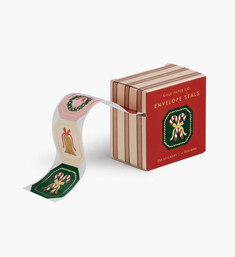 Holly Jolly Envelope Seals