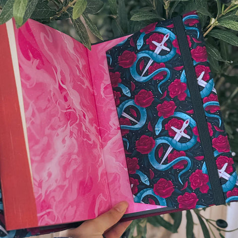 Enemies to Lovers Fabric Dust Jacket Small