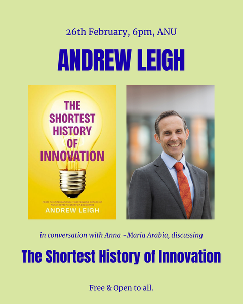 Meet the author - Andrew Leigh