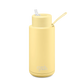 1L Ceramic Reusable Bottle - Buttermilk