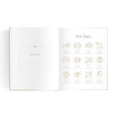 Mini Baby Book Sage