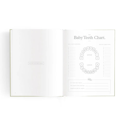 Mini Baby Book Sage
