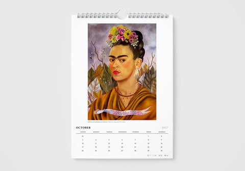 Frida Kahlo 2027 Wall Calendar